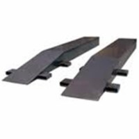Vestil SWR-24-6-84 Steel Wheel Riser, 84 x 24 x 6.25 in.