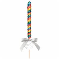 Hammond's Candies Rainbow Blast Spiral Lollipop Perspective: Main