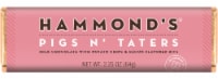 Hammond's Pigs n' Taters Milk Chocolate Bar With Crispy Bacon Bits and Potato Chips