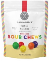Hammond's Candies Bite Sized Sour Chews Perspective: Main
