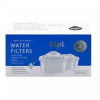 Ripl 4003385 Water Pitcher Replacement Pitcher Filter - Pack of 3
