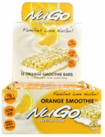 NuGo Nutrition To Go Bars Orange Smoothie