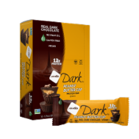 NuGo® Dark® Chocolate Peanut Butter Cup Gluten Free Vegan Protein Bars Perspective: Main
