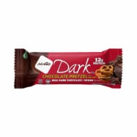 NuGo® Dark® Chocolate Pretzel w/ SS Gluten Free Vegan Protein Bar Perspective: Main