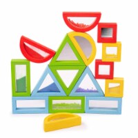 Bigjigs Toys Wooden Rainbow Sensory Shapes