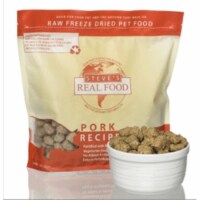 Steves Real Food 84516405 1.25 lbs Pork Freeze Dried Nuggets for Dog