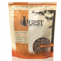 Steves 691730181024 10 oz Quest Freeze Dried Nuggets Pork Cat Food