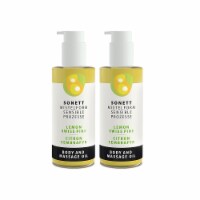 Sonett Organic Body and Massage Oil Lemon-Swiss pine 4.9 fl.oz/ 145ml ( Pack of 2 )