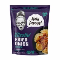 Holy Perogy! Sizzlin' Fried Onion with Potato European Inspired Dumplings Perspective: Main