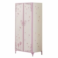 Ergode Armoire White & Light Purple