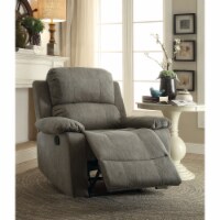 Ergode Recliner (Motion) Gray Polished Microfiber