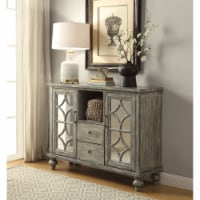 Ergode Console Table (2 Door/2Drw) Weathered Gray
