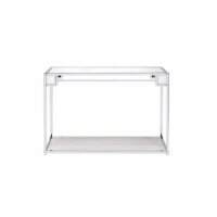 Ergode Console Table Mirrored, Chrome