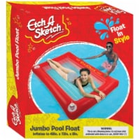 Etch-A-Sketch Jumbo Pool Float Giant Inflatable Swim Retro Lounge Raft Mighty Mojo
