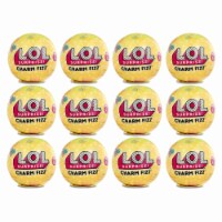 L.O.L. Surprise Series 3 Charm Fizz Mini 12pk Yellow Bomb Ball LOL Doll Accessory MGA 1 unit Fry s Food Stores