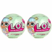 LOL Surprise Series 2 Wave 1 Bon Bon 2pk Tots Big Sisters Green Doll Collectible MGA