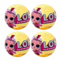 L.O.L. Surprise! Series 3 Wave 3 4-Pack Big Sister Red Dress LOL Doll Exclusive Limited MGA