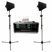 Wireless Belt Pack Mic System with Antenna Distribution System and Active Antennas