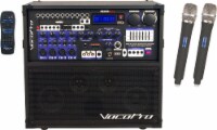 Channel Multi-Format Portable P.A. System with Digital Recorder/ UHF- Wireless mics