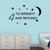 VWAQ To Infinity and Beyond Vinyl Wall art Decal