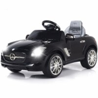 Costway MERCEDES BENZ SLS R/C MP3 KIDS RIDE ON CAR ELECTRIC BATTERY TOY Red/Black Red