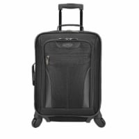 U.S. Traveler Softsided Spinner Luggage - Black