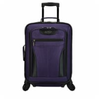 Traveler's Choice® Upright Spinner Luggage Bag - Purple