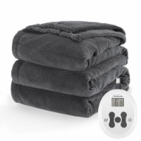 Sunbeam Heated Blanket - Gray