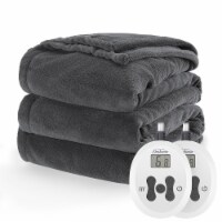 Sunbeam Heated Blanket - Gray