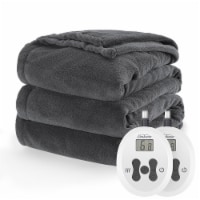 Sunbeam Heated Blanket - Gray