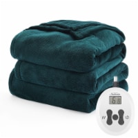 Sunbeam Heated Blanket - Green Perspective: Main