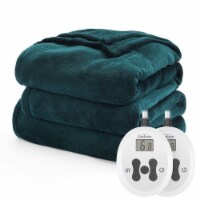 Sunbeam Heated Blanket - Green Perspective: Main