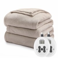 Sunbeam Heated Blanket - Tan Perspective: Main