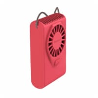Holmes Necklace Fan-Coral Perspective: Main