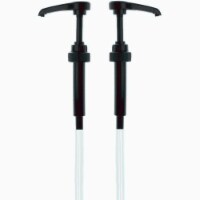 Black Coffee Syrup Pump for 750 ml Bottles (Pack of 2)