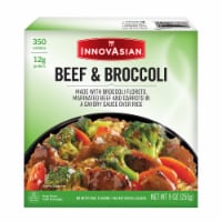 InnovAsian Cuisine Beef & Broccoli Rice Bowl Frozen Meal Perspective: Main