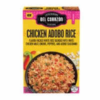 Del Corazón Chicken Adobo Rice Meal, Frozen Perspective: Main