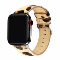 Parker Leopard Pony Hair Band for Apple Watch Series 1,2,3,4,5,6 & SE - Size 38mm/40mm