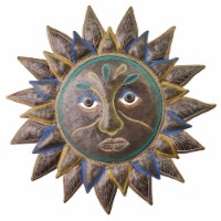 Painted Gilded Sun Flower Perspective: Main