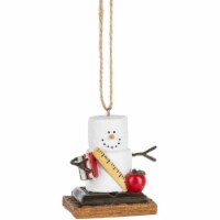 Ganz Smores Teacher Snowman Plastic Holiday Christmas Ornament