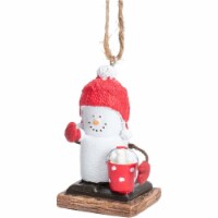 Ganz Smores Snowball Snowman Resin Holiday Christmas Ornament, 3