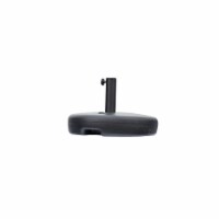Whiteline Imports BAS1697-BLK 10kg Asher Umbrella Base, Black