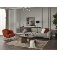 Sofa Bed, Light Grey Fabric,Three Pillows,in White Red Velvet and Black
