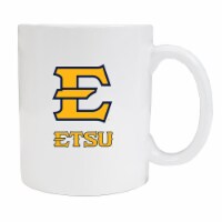 R & R Imports MUG2-C-ETSU19 W East Tennessee State University White Ceramic Coffee Mug - Pack