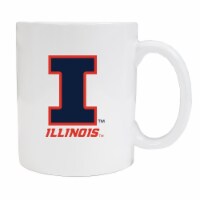 R & R Imports MUG2-C-ILL19 W Illinois Fighting Illini White Ceramic Coffee Mug - Pack of 2