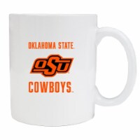 R & R Imports MUG2-C-OKS19 W Oklahoma State Cowboys White Ceramic Coffee Mug - Pack of 2