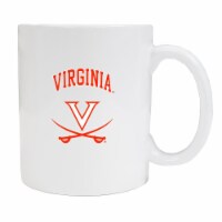R & R Imports MUG2-C-UVA19 W Virginia Cavaliers White Ceramic Coffee Mug - Pack of 2