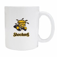 R & R Imports MUG2-C-WCH19 W Wichita State Shockers White Ceramic Coffee Mug - Pack of 2