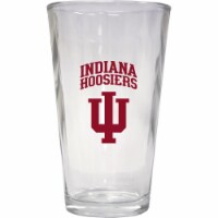 R & R Imports PNT2-C-IND19 16 oz Indiana Hoosiers Pint Glass - Pack of 2