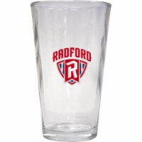 R & R Imports PNT2-C-RAD19 16 oz Radford University Highlanders Pint Glass - Pack of 2